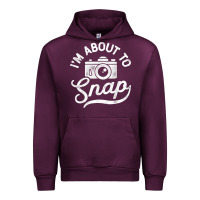 Mauve Wine i'm about to snap photography photographer camera men women t shirt Urban Hoodie - linhVisuals