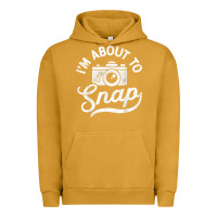 Pigment Peanut Butter i'm about to snap photography photographer camera men women t shirt Urban Hoodie - linhVisuals