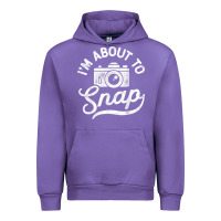 Tulip i'm about to snap photography photographer camera men women t shirt Urban Hoodie - linhVisuals