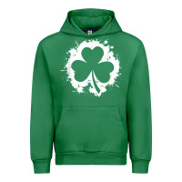 Emerald irish pride clover leaf  saint irish pats st. patrick's day t shirt Urban Hoodie - linhVisuals