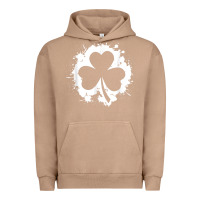 Pigment Burro irish pride clover leaf  saint irish pats st. patrick's day t shirt Urban Hoodie - linhVisuals