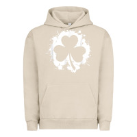Pigment French Oak irish pride clover leaf  saint irish pats st. patrick's day t shirt Urban Hoodie - linhVisuals