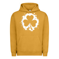 Pigment Peanut Butter irish pride clover leaf  saint irish pats st. patrick's day t shirt Urban Hoodie - linhVisuals