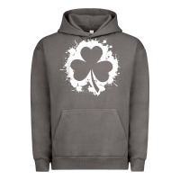 Pigment Tornado irish pride clover leaf  saint irish pats st. patrick's day t shirt Urban Hoodie - linhVisuals
