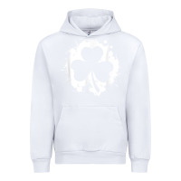 White irish pride clover leaf  saint irish pats st. patrick's day t shirt Urban Hoodie - linhVisuals