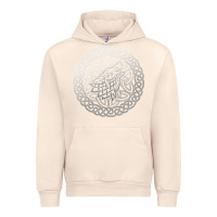 Sandshell ireland celtic knotwork design ornament wolf original celtic pullover Urban Hoodie - linhVisuals
