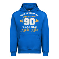 Cobalt 90th birthday novelty gift awesome 90 year old t shirt Urban Hoodie - linhVisuals