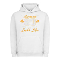 Pigment Lunar Rock 90th birthday novelty gift awesome 90 year old t shirt Urban Hoodie - linhVisuals