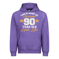 Tulip 90th birthday novelty gift awesome 90 year old t shirt Urban Hoodie - linhVisuals