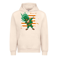 Sandshell dabbing leprechaun irish american flag Urban Hoodie - linhVisuals