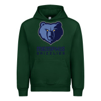 Forest Green suitable-memphis-grizzlies-worn Urban Hoodie - linhVisuals