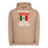 Pigment Burro my husband is mexican nothing scares me funny husband zip hoodie Urban Hoodie - linhVisuals
