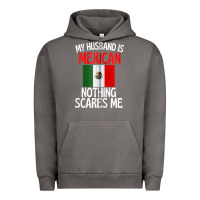 Pigment Tornado my husband is mexican nothing scares me funny husband zip hoodie Urban Hoodie - linhVisuals