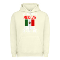 Pigment Pistachio my husband is mexican nothing scares me funny husband zip hoodie Urban Hoodie - linhVisuals