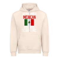 Sandshell my husband is mexican nothing scares me funny husband zip hoodie Urban Hoodie - linhVisuals