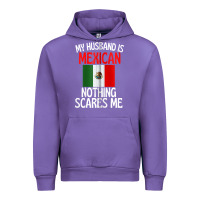 Tulip my husband is mexican nothing scares me funny husband zip hoodie Urban Hoodie - linhVisuals