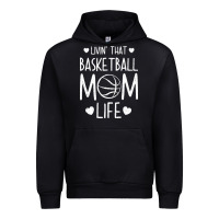 Black basketball t  shirt basketball mom life t  shirt Urban Hoodie - linhVisuals