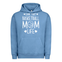 Pigment Pebble Blue basketball t  shirt basketball mom life t  shirt Urban Hoodie - linhVisuals