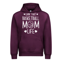 Mauve Wine basketball t  shirt basketball mom life t  shirt Urban Hoodie - linhVisuals
