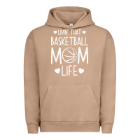 Pigment Burro basketball t  shirt basketball mom life t  shirt Urban Hoodie - linhVisuals