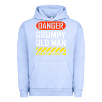 Pigment Grape Ice funny danger grumpy old man sarcastic saying, retirement t shirt Urban Hoodie - linhVisuals