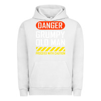 Pigment Lunar Rock funny danger grumpy old man sarcastic saying, retirement t shirt Urban Hoodie - linhVisuals