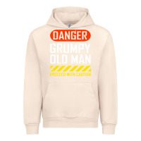 Sandshell funny danger grumpy old man sarcastic saying, retirement t shirt Urban Hoodie - linhVisuals