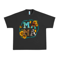 Pigment Black sunflowers hexagon frame mama Urban Heavy Tee - Jasminsmagicworld