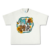 Pistachio sunflowers hexagon frame mama Urban Heavy Tee - Jasminsmagicworld
