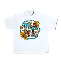 White sunflowers hexagon frame mama Urban Heavy Tee - Jasminsmagicworld