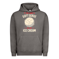 Pigment Tornado funny volleyball if you want a soft serve volleyball t shirt Urban Hoodie - linhVisuals