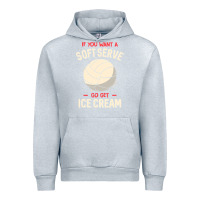 Heather Grey funny volleyball if you want a soft serve volleyball t shirt Urban Hoodie - linhVisuals