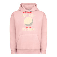 Pigment Salmon funny volleyball if you want a soft serve volleyball t shirt Urban Hoodie - linhVisuals
