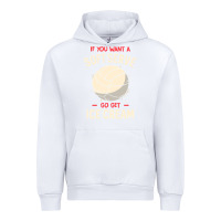 White funny volleyball if you want a soft serve volleyball t shirt Urban Hoodie - linhVisuals