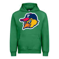 Emerald suitable-toledo-mud-hens-worn Urban Hoodie - linhVisuals