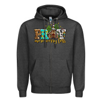 Charcoal Heather pray more worry less with church Zipper Hoodie - AdoDesignShop