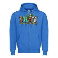 True Royal pray more worry less with church Zipper Hoodie - AdoDesignShop