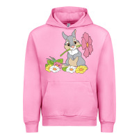 Fuchsia Pink thumper Urban Hoodie - linhVisuals