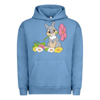 Pigment Pebble Blue thumper Urban Hoodie - linhVisuals
