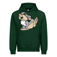 Forest Green thumper Urban Hoodie - linhVisuals