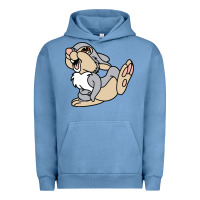 Pigment Pebble Blue thumper Urban Hoodie - linhVisuals