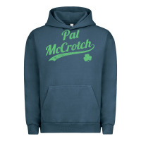 Pigment Midnight Navy pat mccrotch funny st. patrick's day long sleeve t shirt Urban Hoodie - linhVisuals