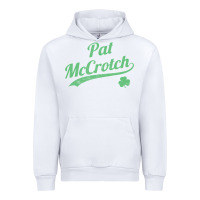 White pat mccrotch funny st. patrick's day long sleeve t shirt Urban Hoodie - linhVisuals
