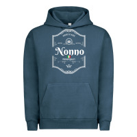Pigment Midnight Navy perfectly aged premium quality italian nonno shirt Urban Hoodie - linhVisuals
