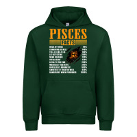Forest Green pisces facts t shirt pisces birthday gifts Urban Hoodie - linhVisuals