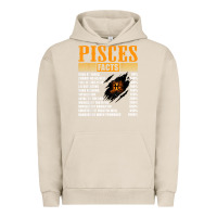 Pigment French Oak pisces facts t shirt pisces birthday gifts Urban Hoodie - linhVisuals