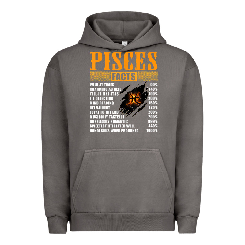 Pisces Facts T Shirt Pisces Birthday Gifts Urban Hoodie by linhVisuals | Teevron