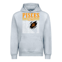 Heather Grey pisces facts t shirt pisces birthday gifts Urban Hoodie - linhVisuals