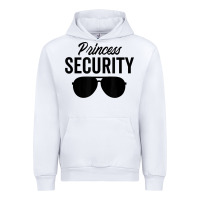 White princess security dad boyfriend husband pregnancy t shirt Urban Hoodie - linhVisuals