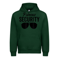 Forest Green princess security dad boyfriend husband pregnancy t shirt Urban Hoodie - linhVisuals